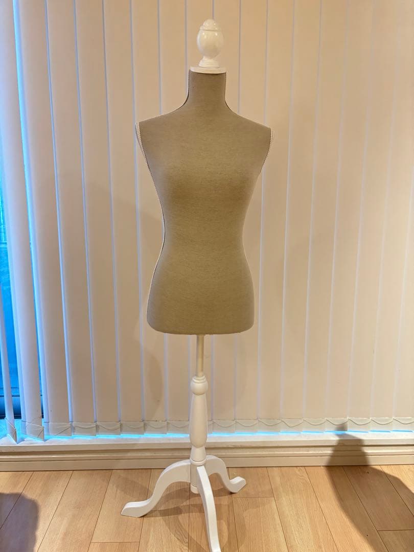 宮武製作所 アンティーク風トルソー ベージュ TS-2000【美品】