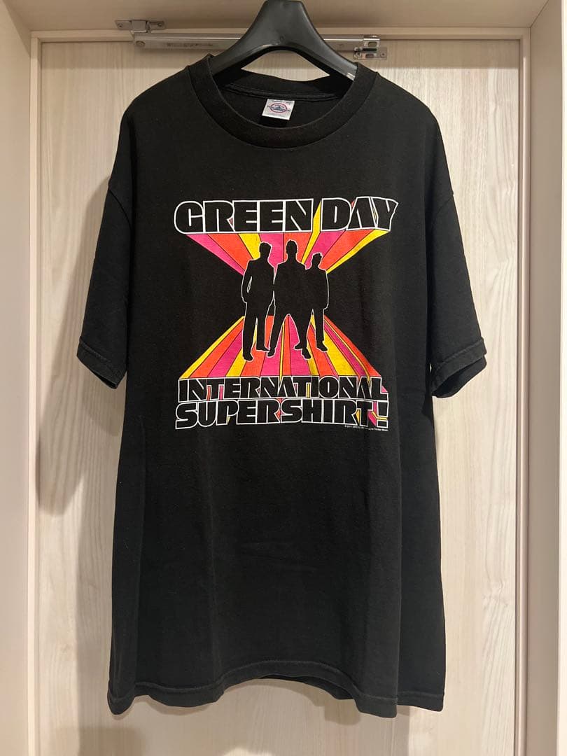 00s GREEN DAY ヴィンテージ Tシャツ L ブラック