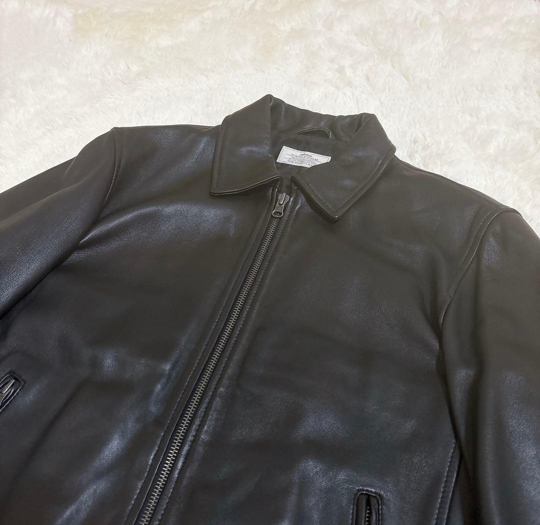 極美品☆ジャーナルスタンダード シープスキン レザー ライダース 革ジャン