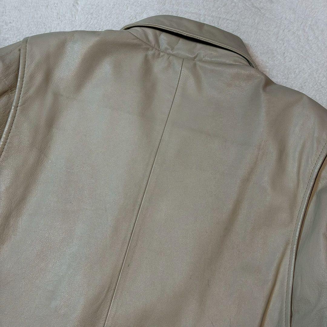 ゲス USA リアルレザー本革トラッカージャケットライダース　M〜L