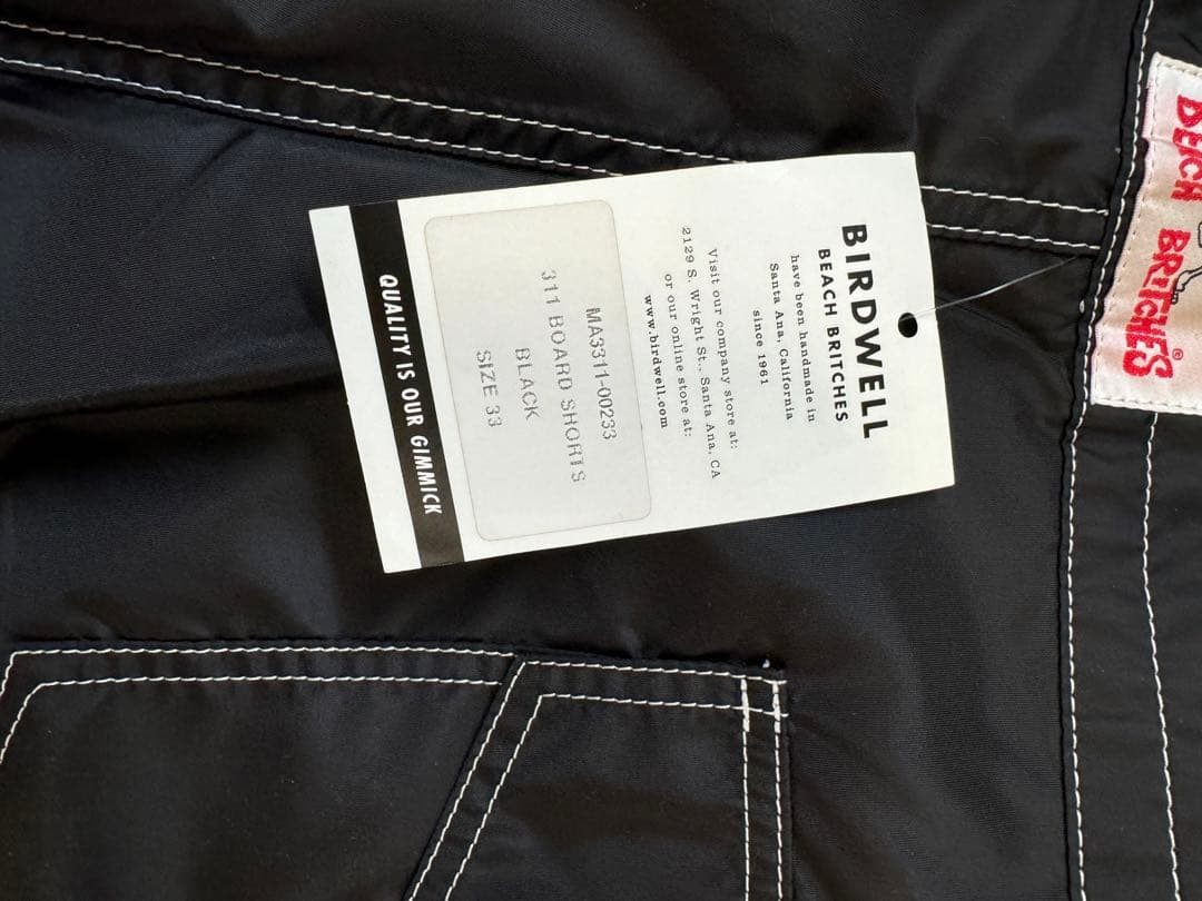 Birdwellボードショーツ　サイズ33 ミディアム