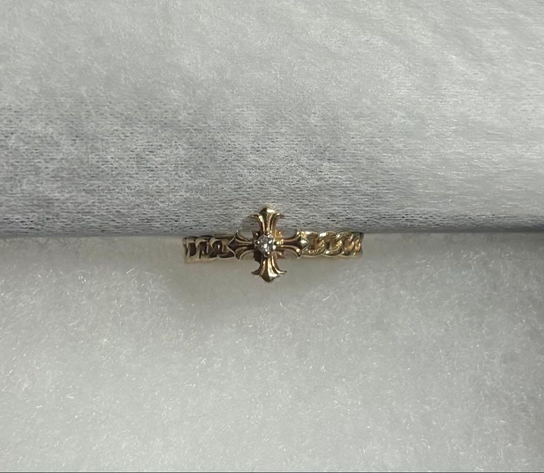 AVALANCHE 10Kゴールド クロスリング 箱付き