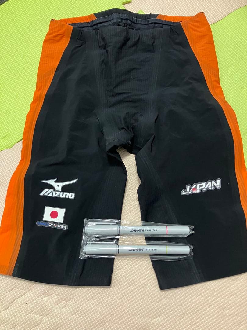 ミズノ　JAPAN 高速水着　GX MR M JAPAN水性マーカー2本付