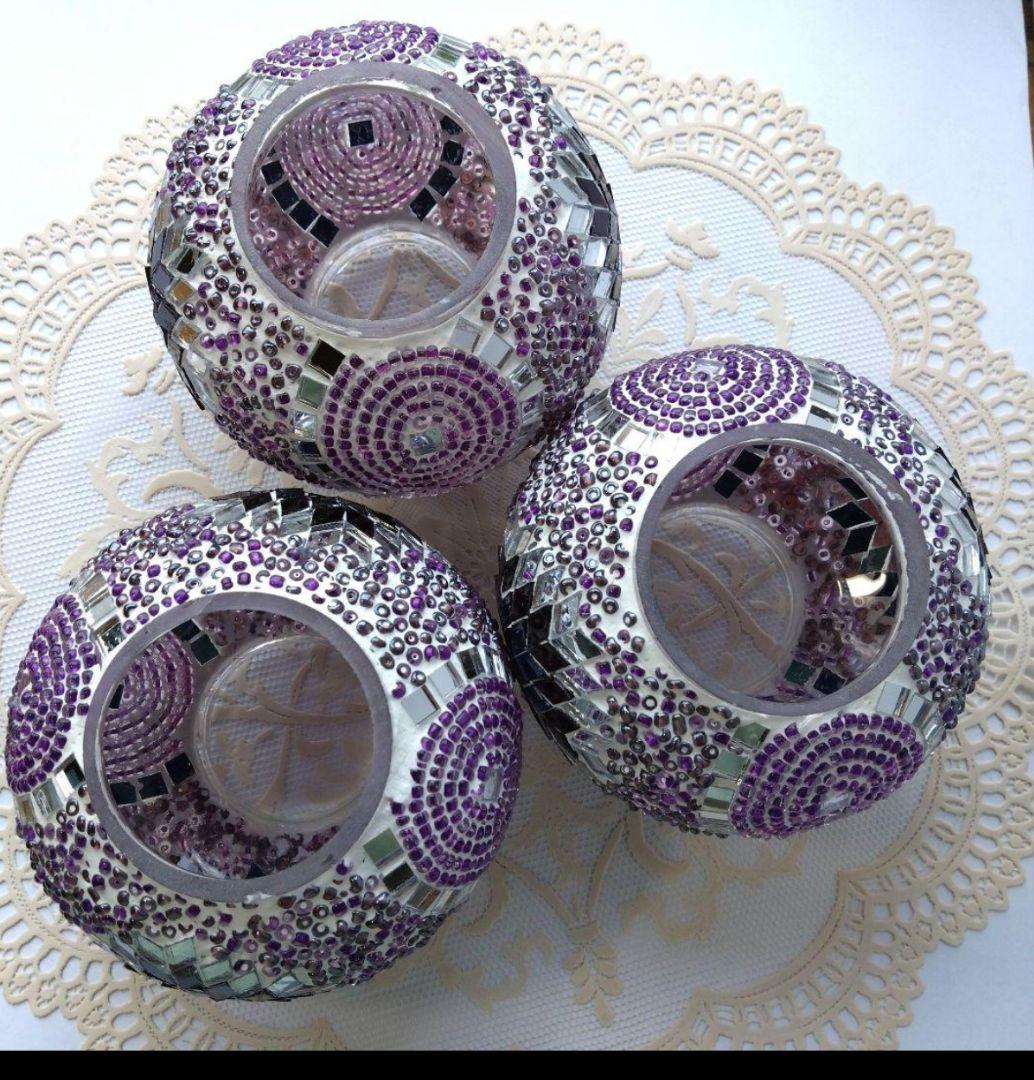 トルコガラスペンダントライト 3灯