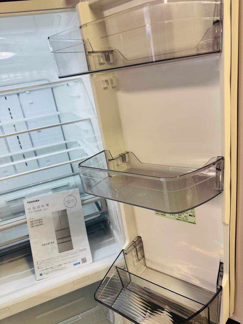 9r10 2021年製 509L 6ドア冷蔵庫 GR-T510FH ファミリー
