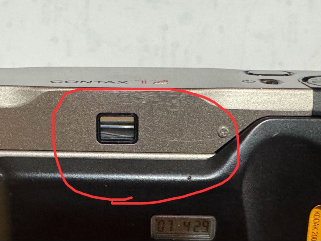 CONTAX T2（データバック付）