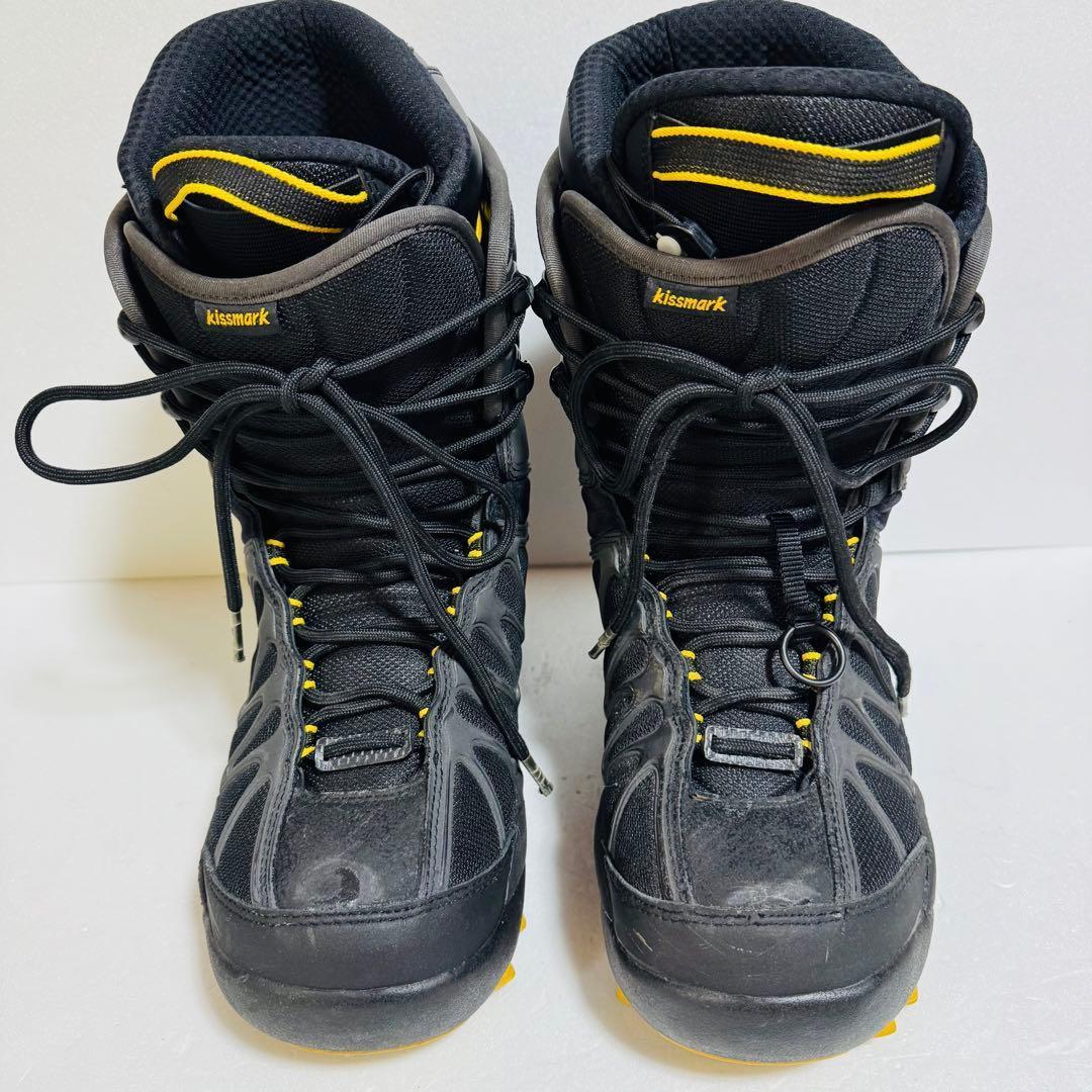 27-27.5cm kismark スノーボードブーツ ブラック　初心者格安処分