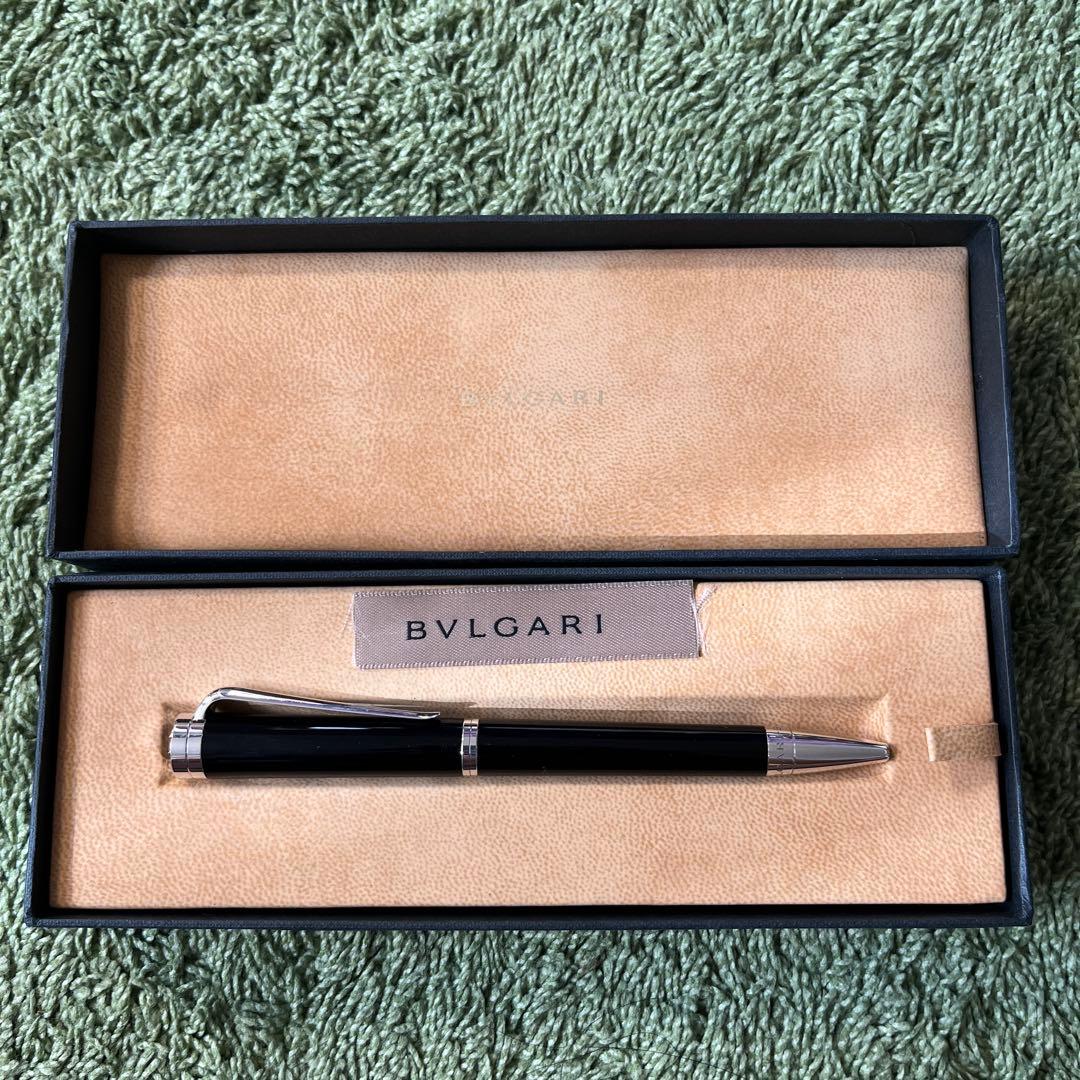 BVLGARI ボールペン 黒　ブルガリ　美品