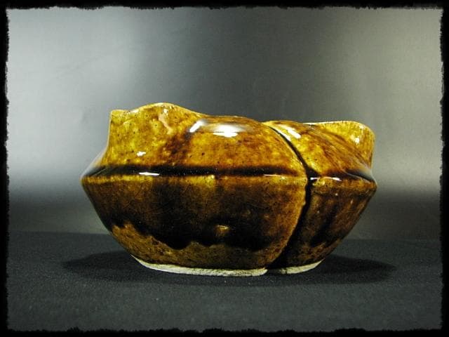 河井寛次郎 飴釉 民芸 民藝 e217