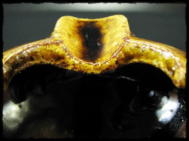 河井寛次郎 飴釉 民芸 民藝 e217