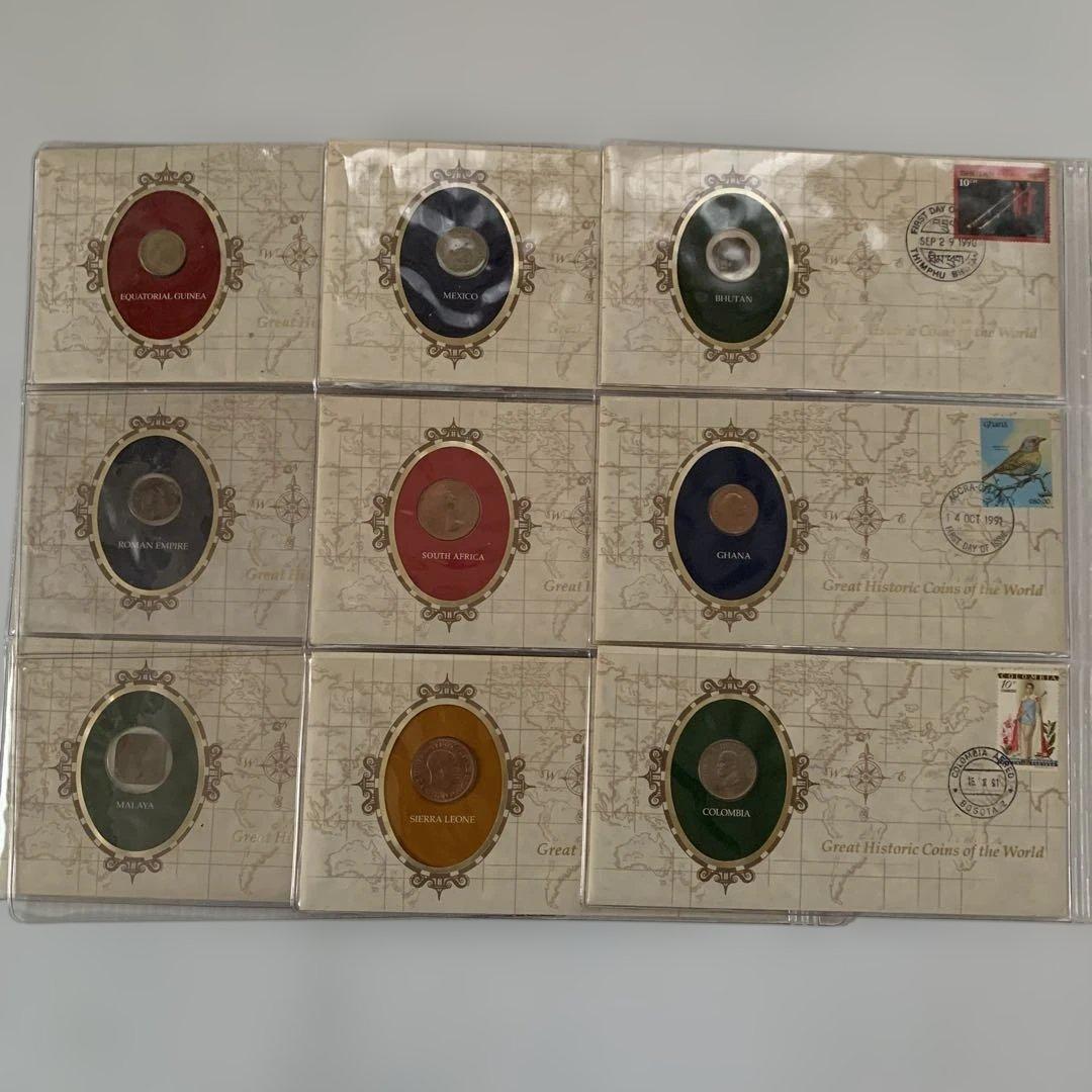 フランクリンミント　世界の偉大な歴史的コレクション 52枚　中国有り