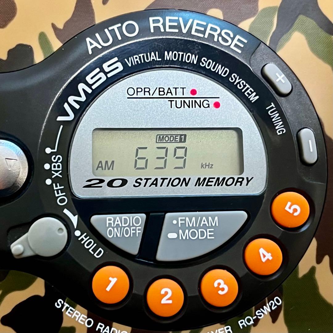 【整備】Panasonic SHOCK WAVE RQ-SW20 迷彩 【完動】