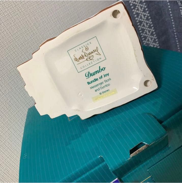 ディズニー wdcc ダンボ　喜びのかたまりダンボとコウノトリ 絶盤　廃盤　希少