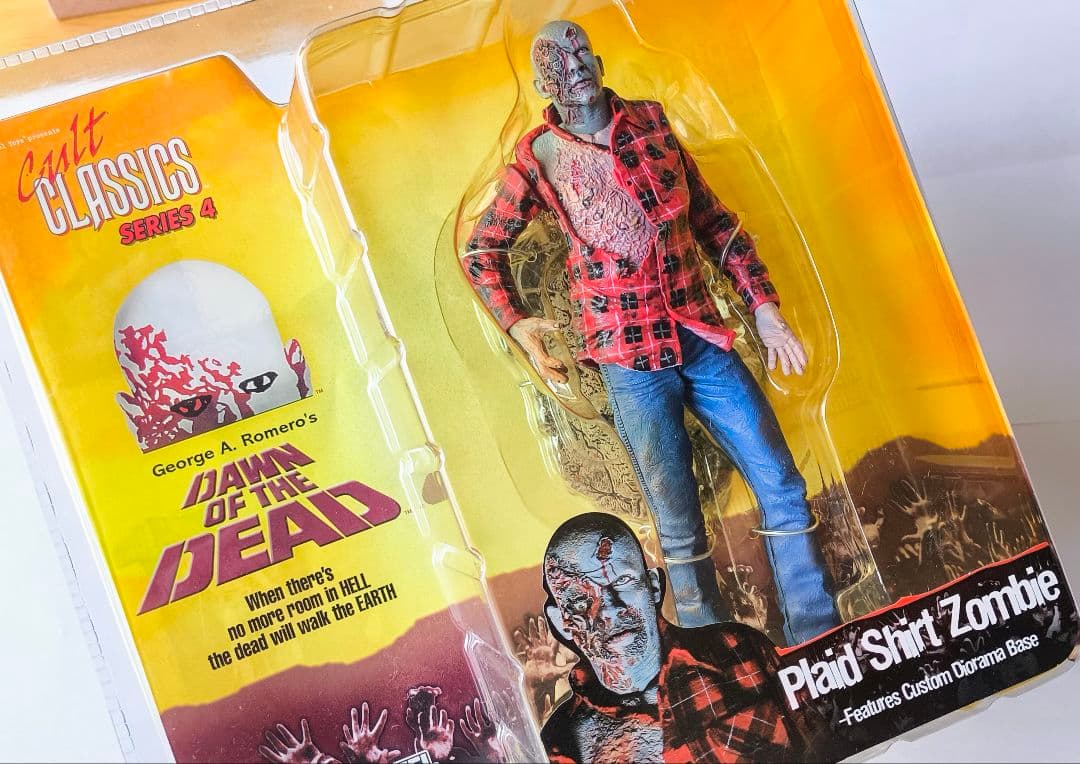 【未開封新品】NECA 『ゾンビ』 Plaid Shirt Zombie