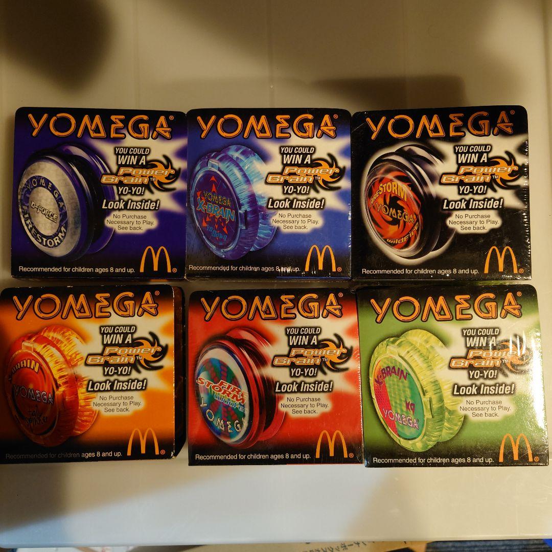 ハイパーヨーヨー　YOMEGA マクドナルドバージョン６つセット