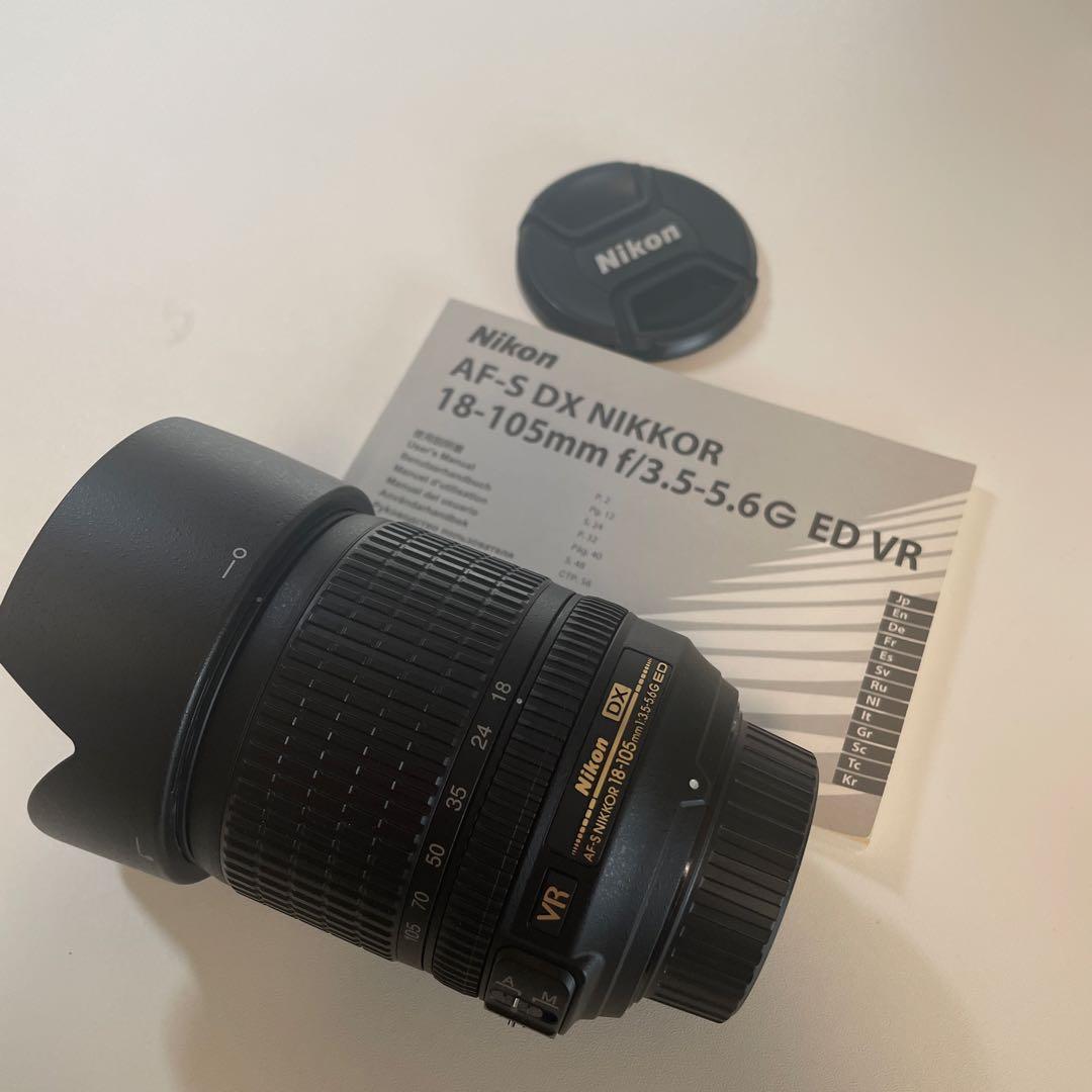レンズ(ズーム) NikonAF-S DX NIKKOR 18-105mm f/3.5-5.6G