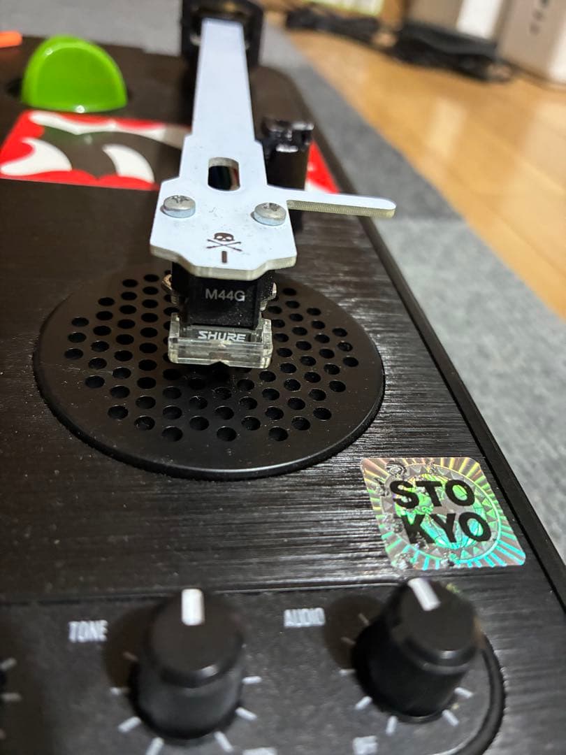 Numark PT01 portable turntable 改造済