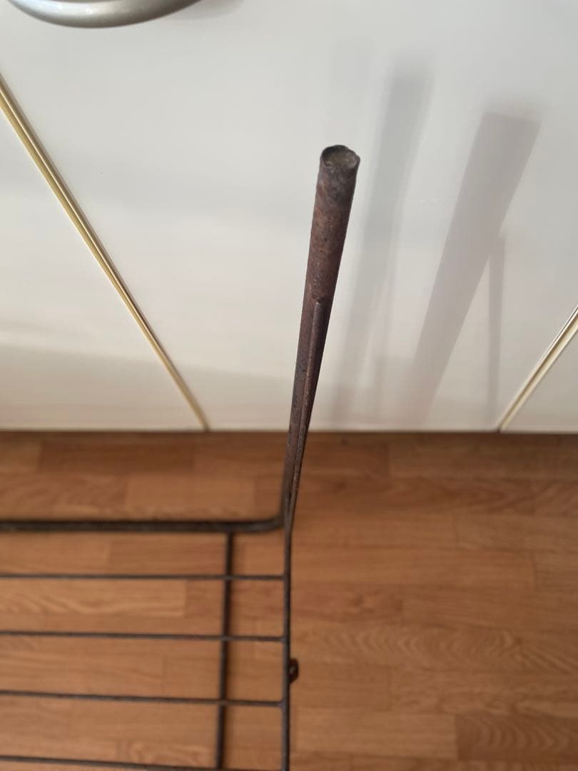 鉄脚 アイアン フレーム 台形型 TV台 テーブル 作業台 店舗什器 台座のみ