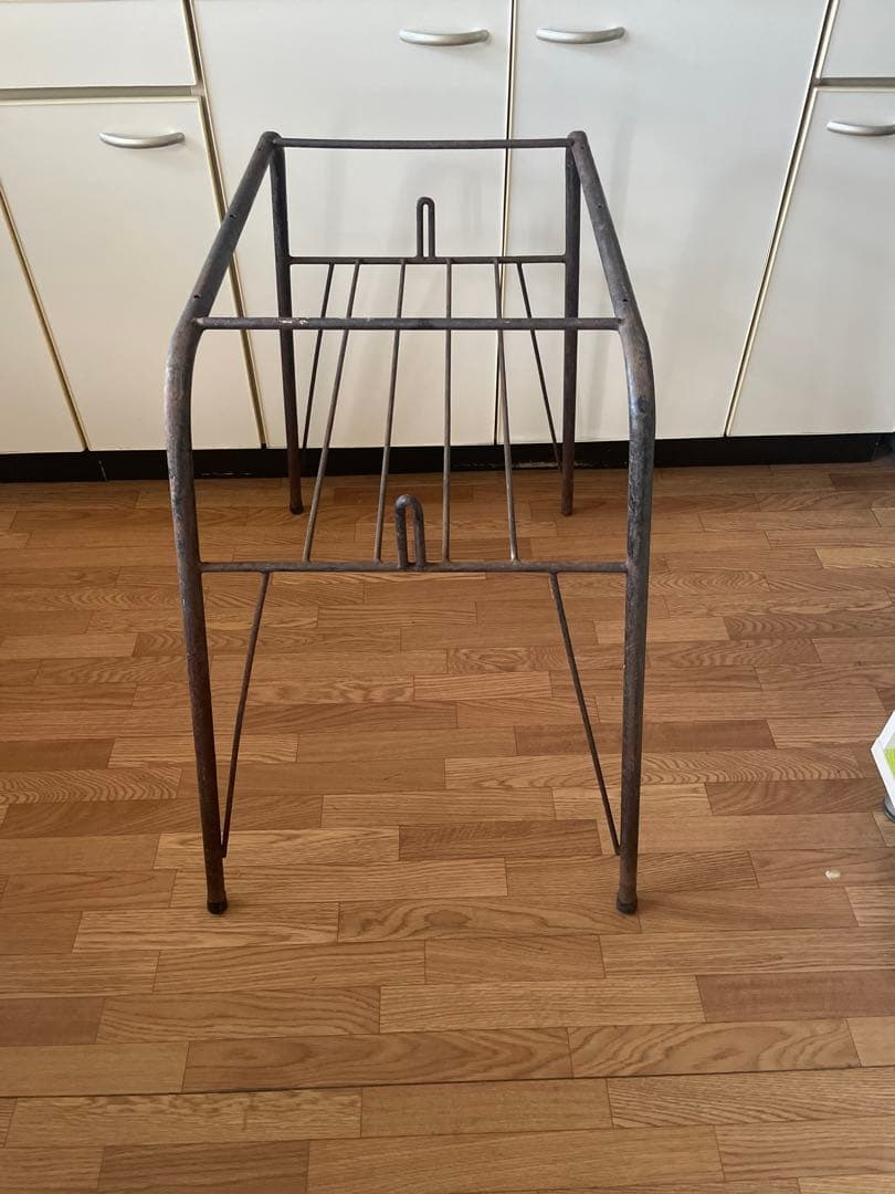 鉄脚 アイアン フレーム 台形型 TV台 テーブル 作業台 店舗什器 台座のみ