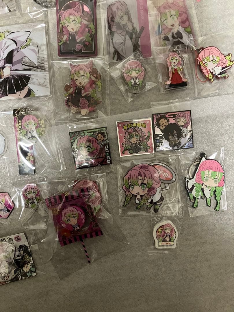 鬼滅の刃 甘露寺蜜璃 アクリルスタンド他合計31点セット