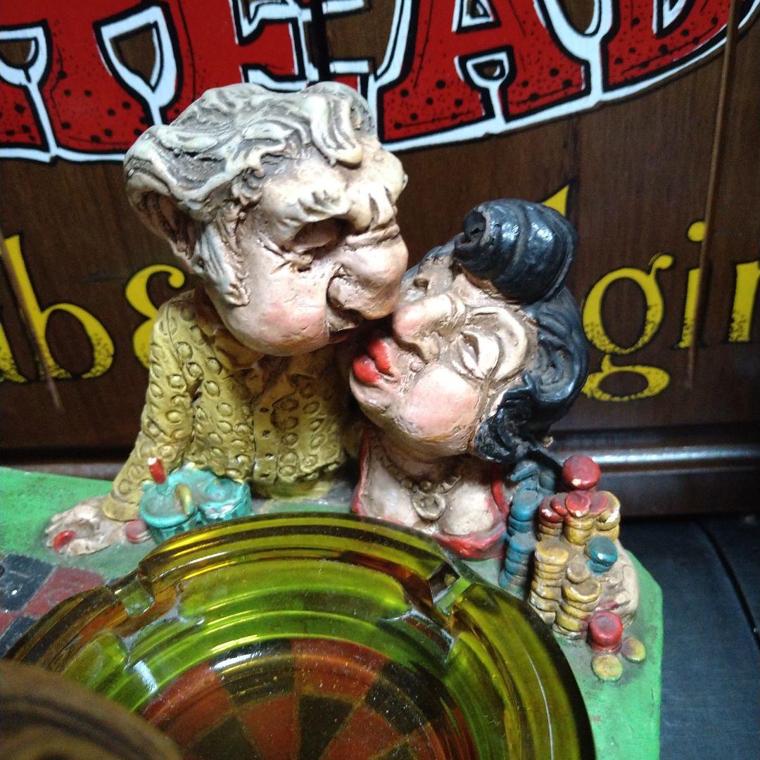 ビンテージ　USA 灰皿置き