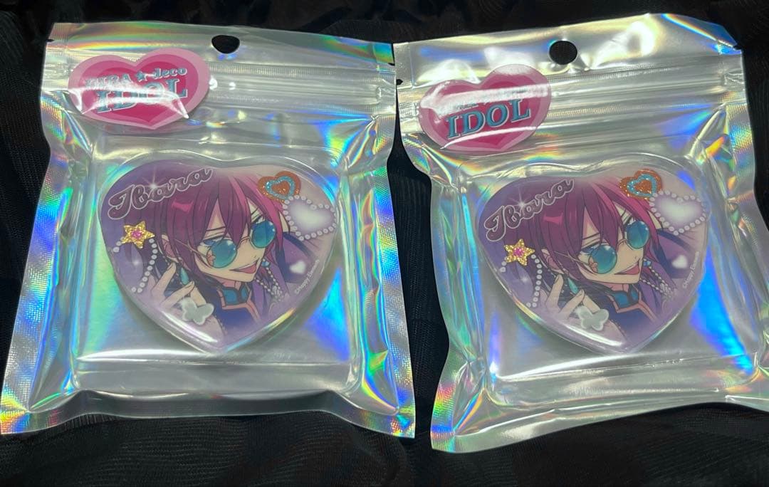 あんスタ GIRA☆デコ ハート 缶バッジ 七種茨 42個