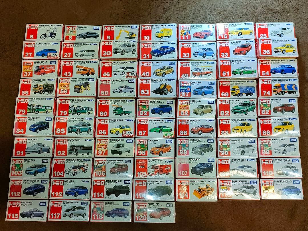 トミカ 67台 まとめ 廃版品