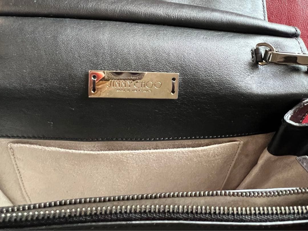 【超値下げ】ジミーチュウ　ゼブラ柄ショルダーバック