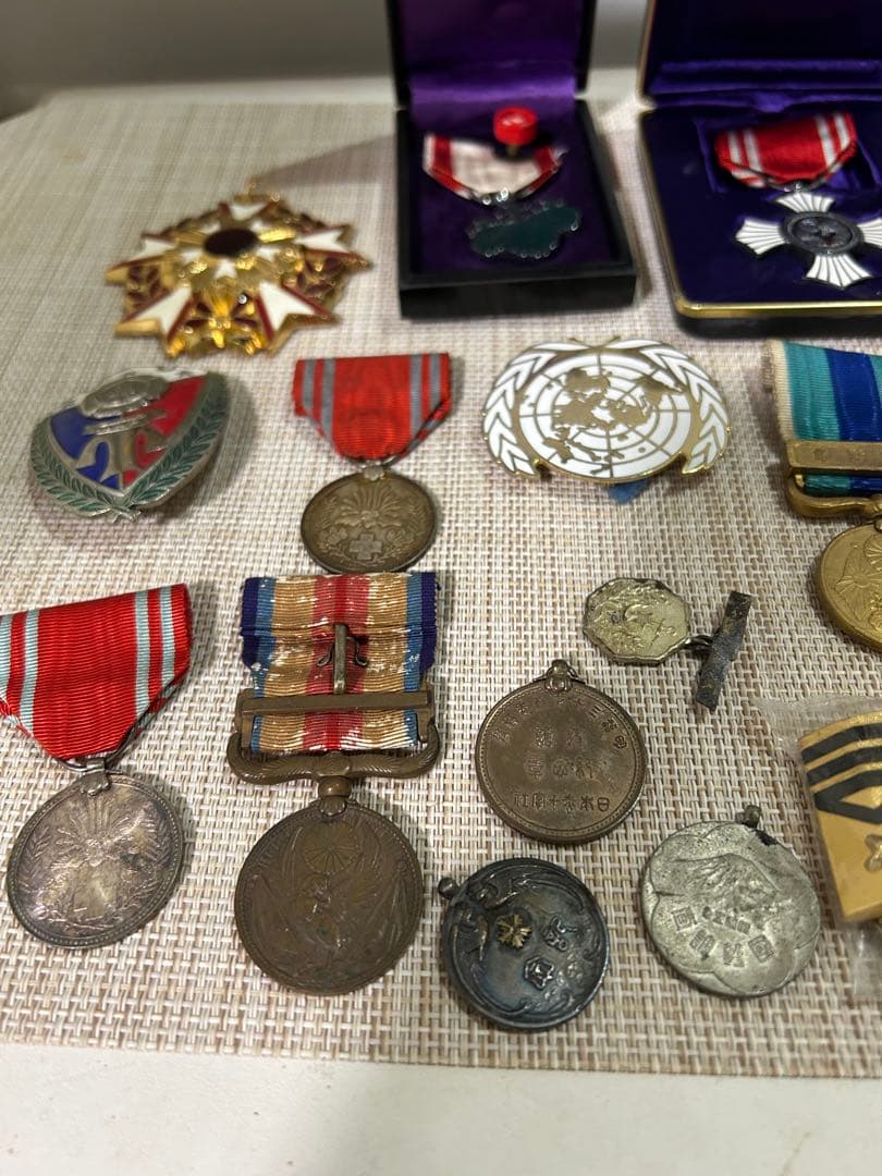 勲章とメダルのコレクション