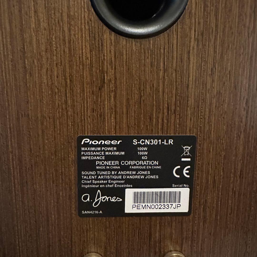 PioneerパイオニアスピーカーS-CN301-LR