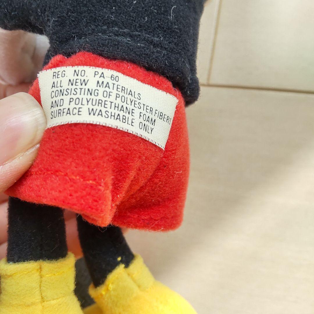 ミッキー ミニー ぬいぐるみバンド クリップ レア