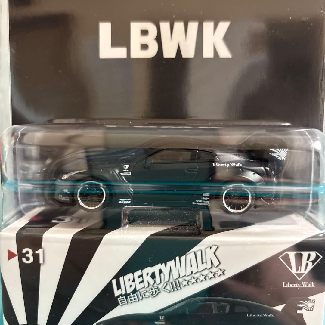 MINIGT NISSAN GT-R マットブラック　LBWK