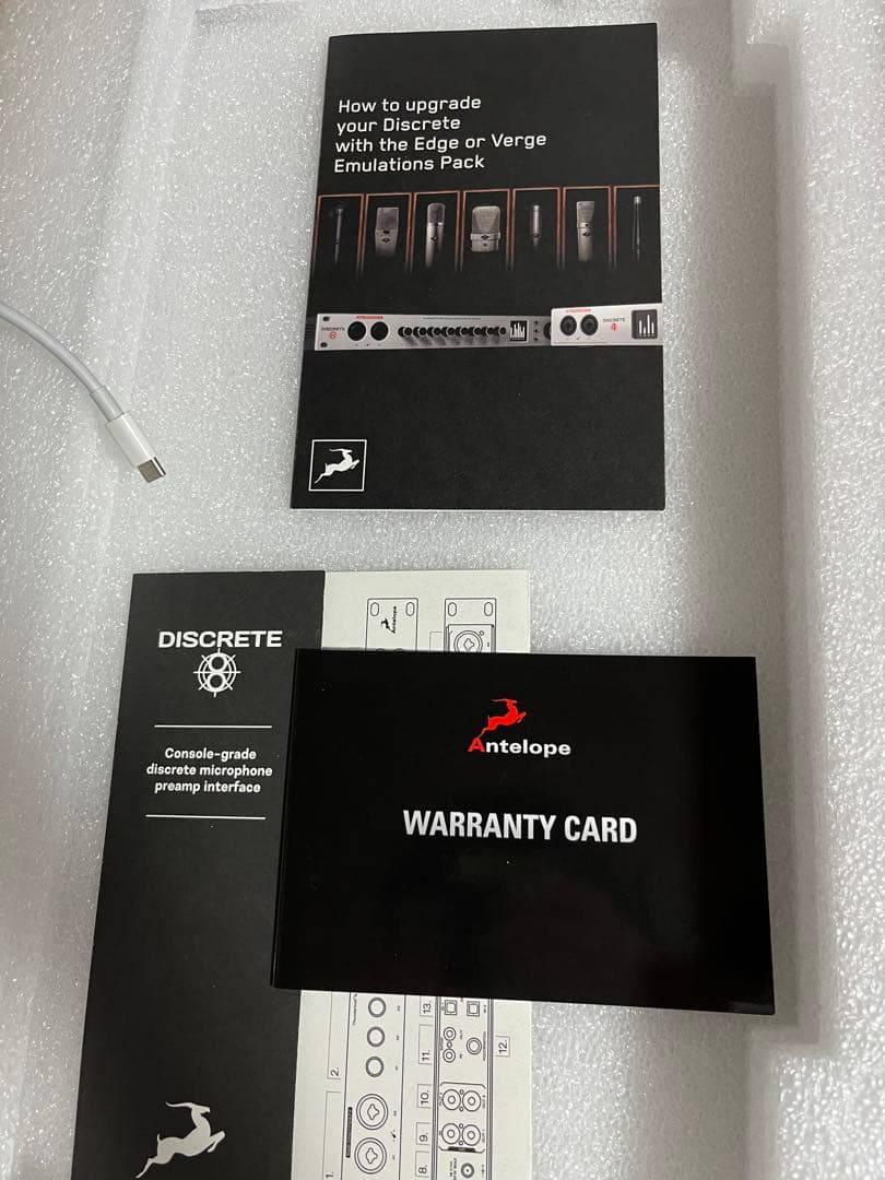 野菜生活antelope audio discrete8 箱、備品あり