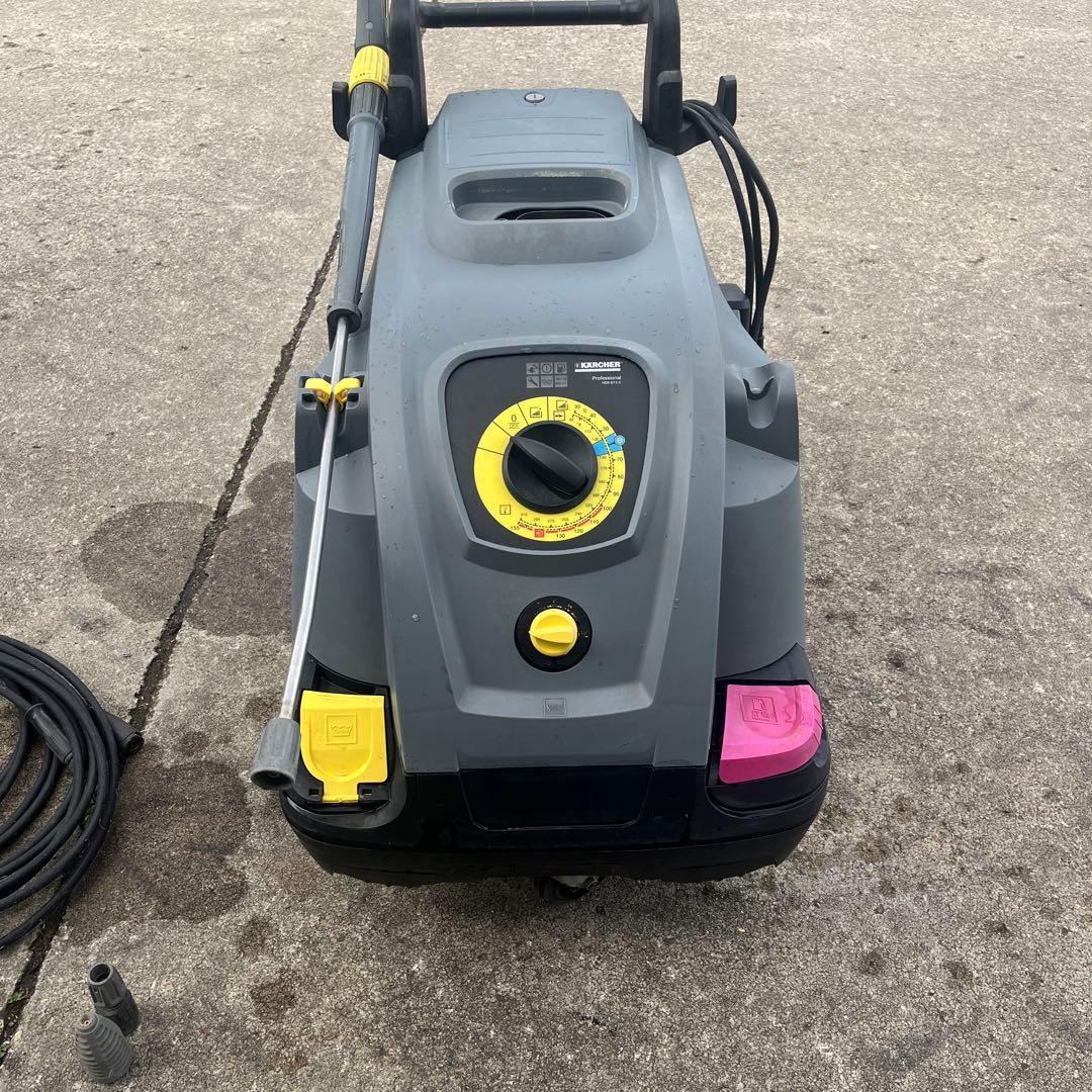 ケルヒャー業務用高圧洗浄機本体 温水式 中古