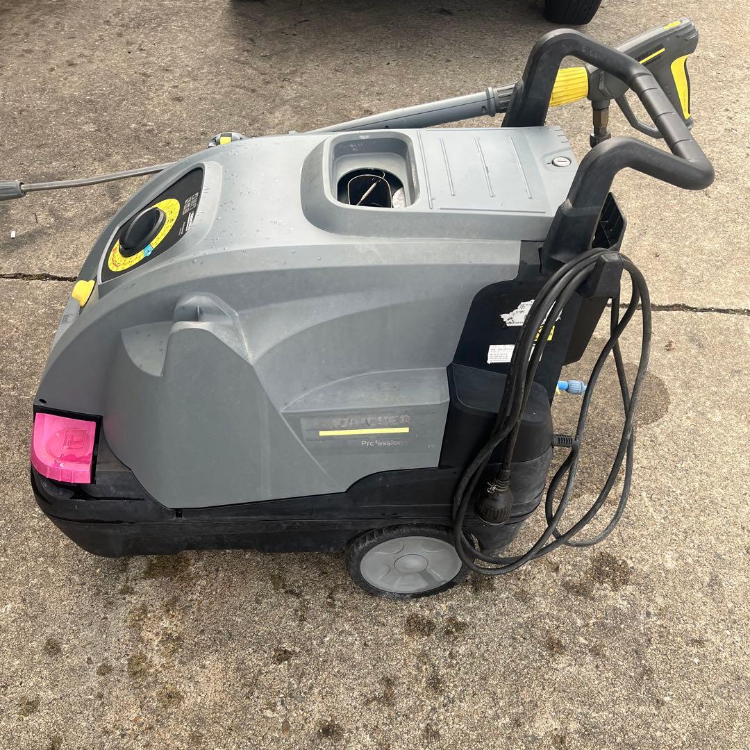 ケルヒャー業務用高圧洗浄機本体 温水式 中古