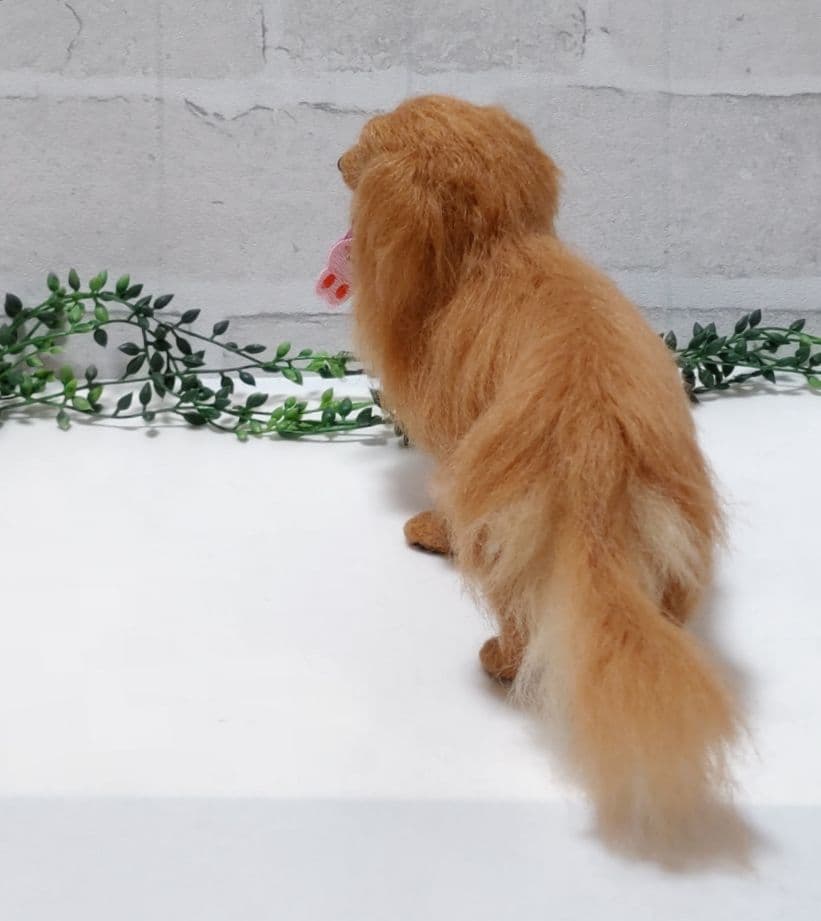 ミニチュアダックス♡レッド♡羊毛フェルト♡ハンドメイド