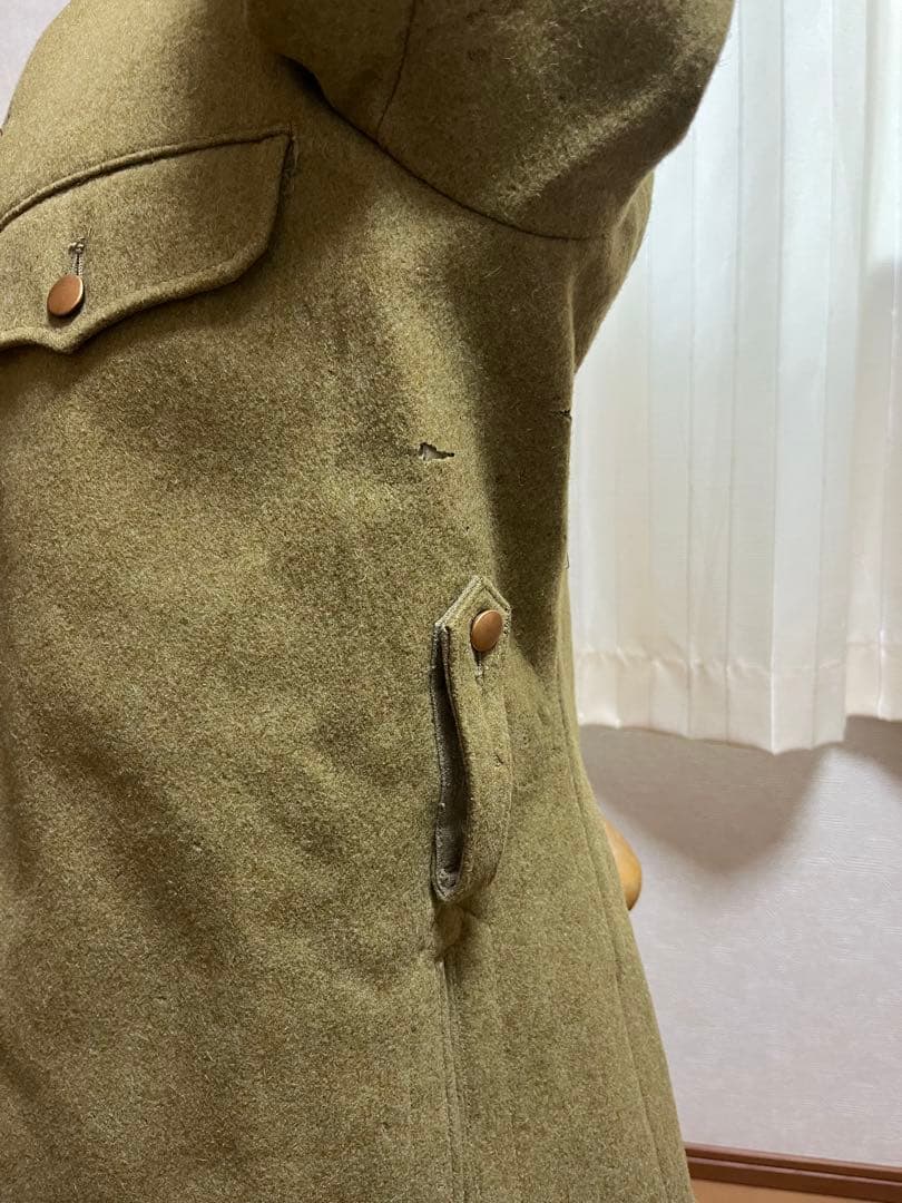 旧日本陸軍 兵士用 昭五式改折襟 軍衣 軍服 昭5式 軍衣