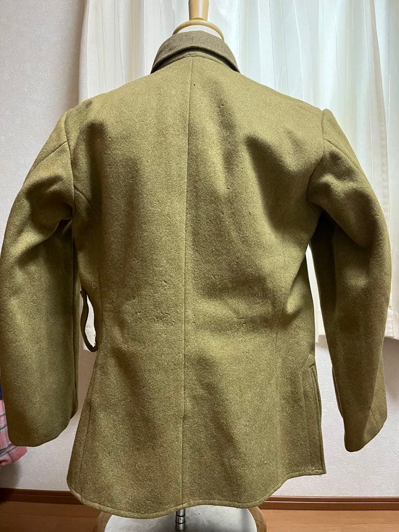 旧日本陸軍 兵士用 昭五式改折襟 軍衣 軍服 昭5式 軍衣