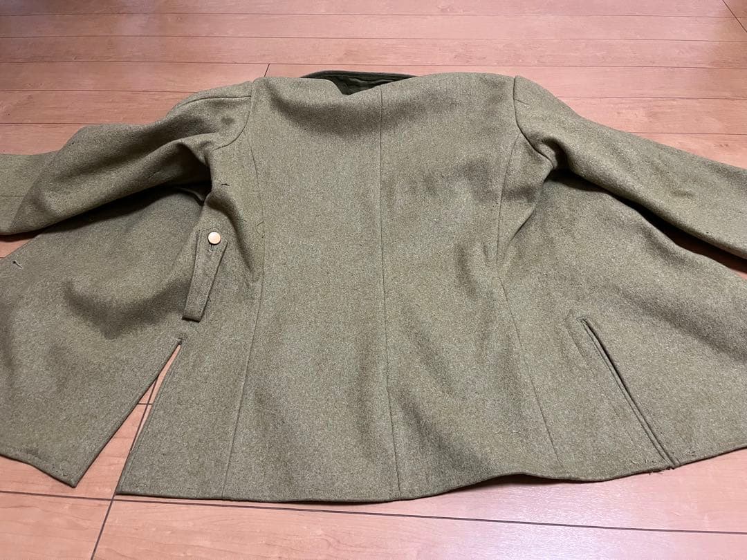 旧日本陸軍 兵士用 昭五式改折襟 軍衣 軍服 昭5式 軍衣