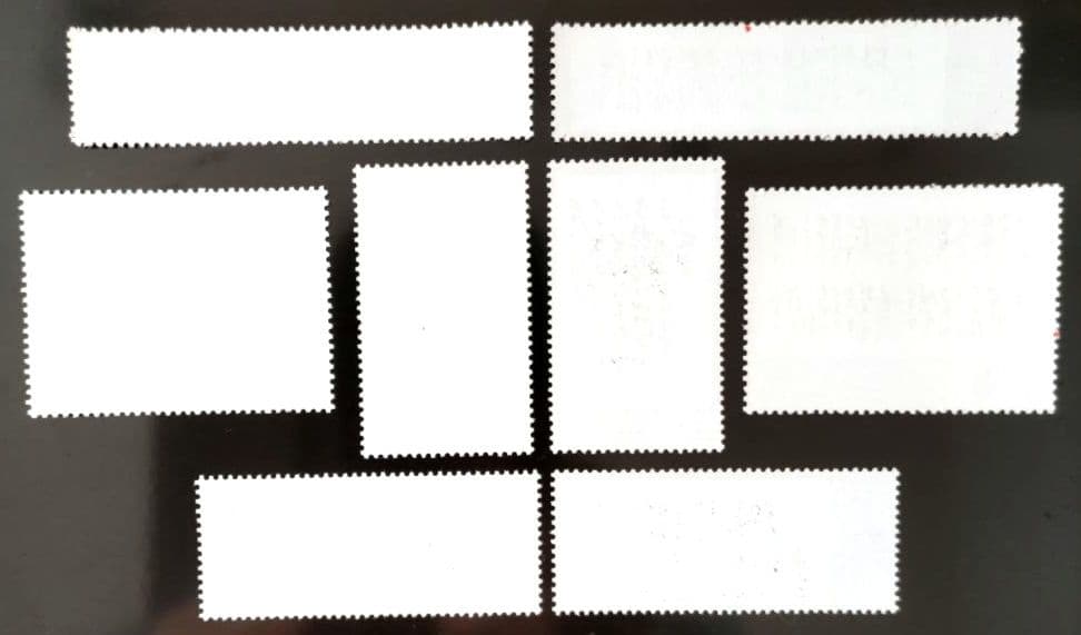 【ケンジ】中国切手 文７ 毛主席詩詞 第３セット ８種 中国人民郵政 消印