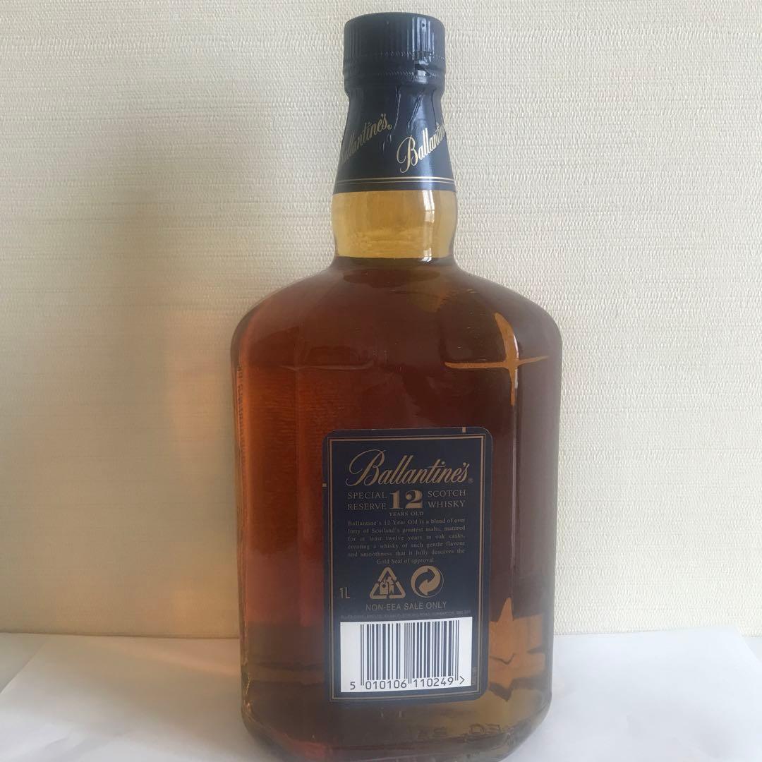 ウイスキー Ballantine's 12Years Old ScotchWhisky 1L