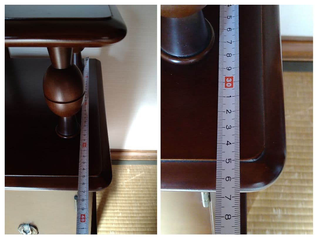 モリシゲ　MORISHIGE　キャビネット　木製　高さ約78cm 幅約62cm