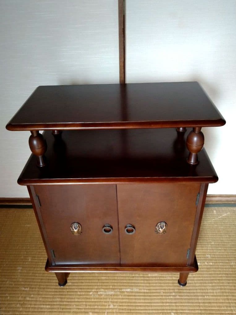 モリシゲ　MORISHIGE　キャビネット　木製　高さ約78cm 幅約62cm