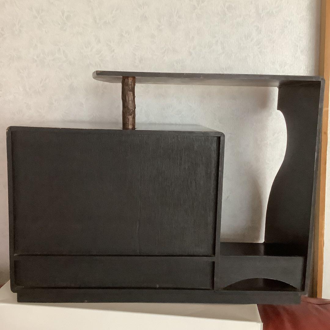 飾り箪笥　飾りケース　飾り棚　小引き出し　木製　昭和レトロ　ヴィンテージ