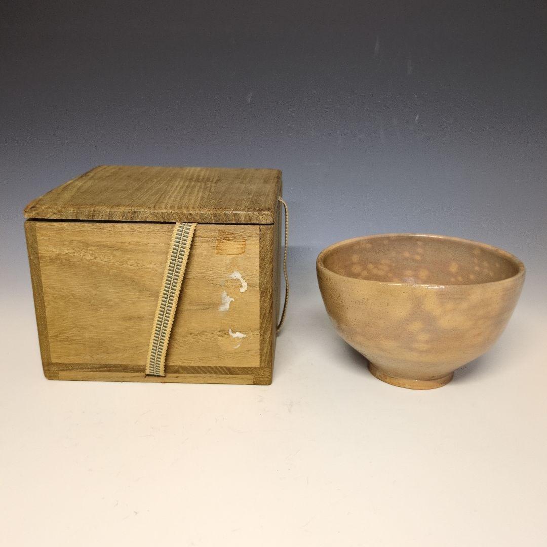 李朝御本茶碗 李朝時代 三日月高台 茶道具