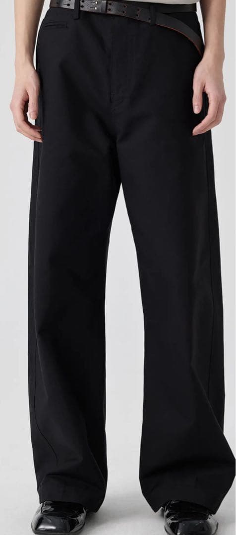 パンツ simple project Straight Chino Trousers