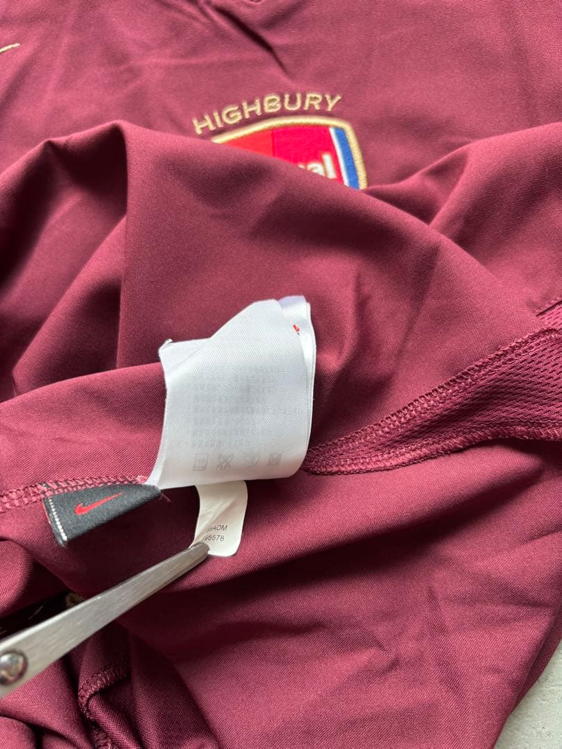 国内正規品　05-06 アーセナル　ナイキ　ユニフォーム　ハイバリー　Lサイズ