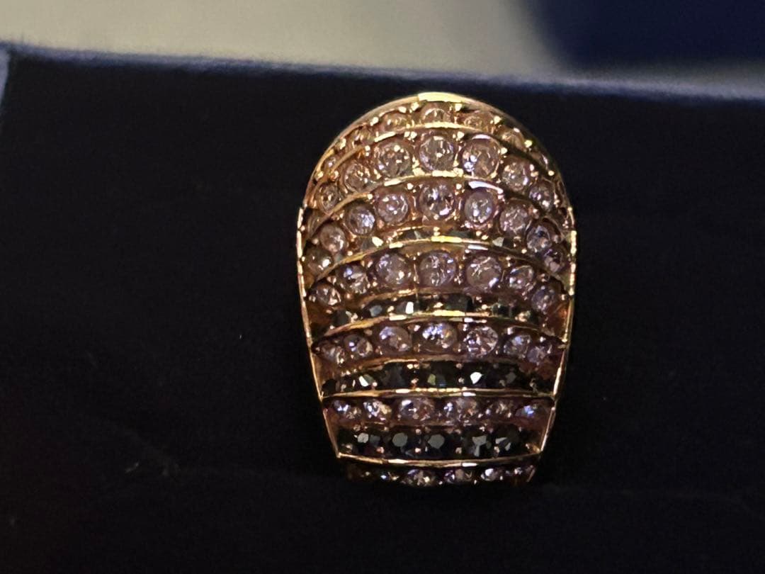 Swarovski domed ラグジュアリードームド リング 52/11号