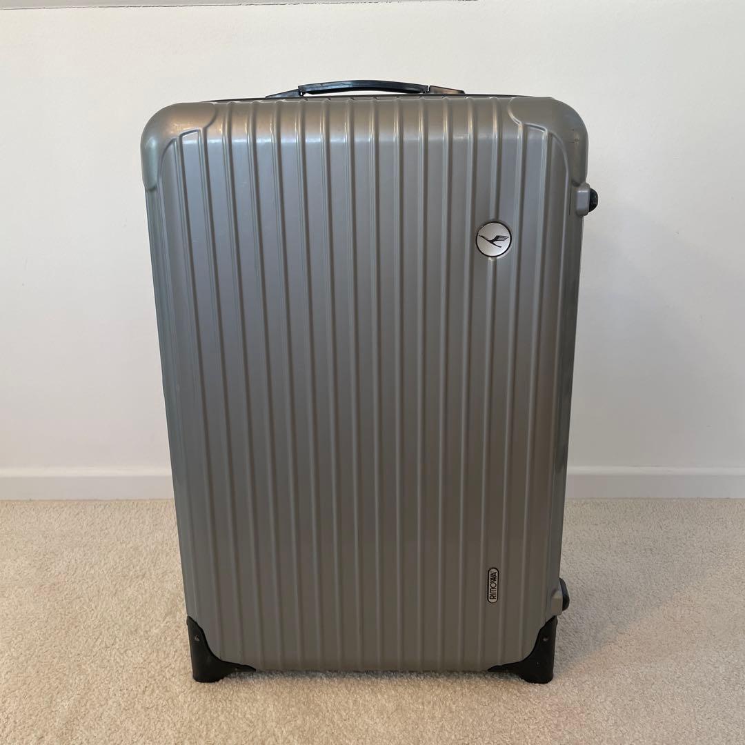 RIMOWA Lufthansa エアーライト Salsa 2輪 グレー 64L