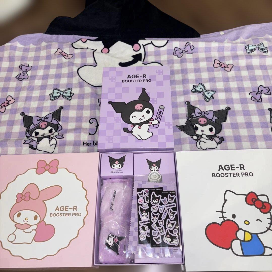 メディキューブ AGE-Rブースタープロ パープル キャップ付き